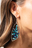 Paparazzi Earring ~ Sweetly Effervescent - Blue - Glitzygals5dollarbling Paparazzi Boutique 