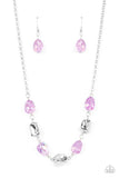 Inspirational Iridescence Purple Necklace - Glitzygals5dollarbling Paparazzi Boutique 