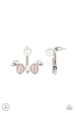 Paparazzi Modern Sophistication-pink jacket earrings - Glitzygals5dollarbling Paparazzi Boutique 