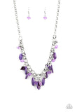 Paparazzi I Want To Sea The World Purple Necklace - Glitzygals5dollarbling Paparazzi Boutique 
