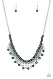 A Touch of CLASSY - Blue Paparazzi Necklace - Glitzygals5dollarbling Paparazzi Boutique 