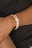 Paparazzi Braided Brilliance - Gold - Cuff Bracelet - Glitzygals5dollarbling Paparazzi Boutique 