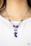 Paparazzi Necklace ~ Iridescent Illumination - Blue - Glitzygals5dollarbling Paparazzi Boutique 