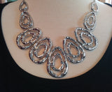 Paparazzi Terra Couture Silver Necklace Exclusive - Glitzygals5dollarbling Paparazzi Boutique 