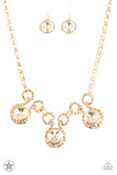 Paparazzi Hypnotized Gold Necklace - Glitzygals5dollarbling Paparazzi Boutique 