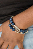 Paparazzi Bracelet ~ New Adventures - Blue - Glitzygals5dollarbling Paparazzi Boutique 