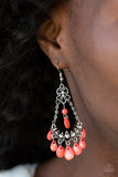 Malibu Sunset - orange - Paparazzi earrings - Glitzygals5dollarbling Paparazzi Boutique 