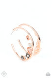 Attractive Allure - rose gold - Paparazzi earrings - Glitzygals5dollarbling Paparazzi Boutique 