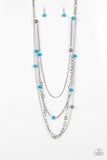 Paparazzi Glamour Grotto Blue Necklace - Glitzygals5dollarbling Paparazzi Boutique 