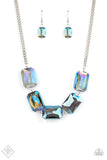 Paparazzi Heard It On The HEIR-Waves Blue Necklace - Glitzygals5dollarbling Paparazzi Boutique 