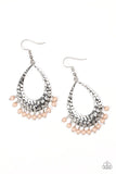 Paparazzi “Casually Cancun” Brown Earrings - Glitzygals5dollarbling Paparazzi Boutique 