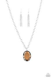 Paparazzi Light as HEIR Brown Necklace - Glitzygals5dollarbling Paparazzi Boutique 