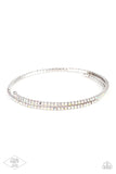 Sleek Sparkle - Multi Coil Bracelet - Glitzygals5dollarbling Paparazzi Boutique 