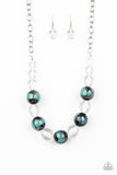 Paparazzi Torrid Tide - Blue - Necklace and matching Earrings - Glitzygals5dollarbling Paparazzi Boutique 