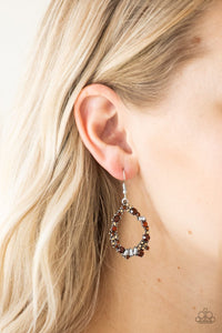 Paparazzi Crushing Couture - Multi Rhinestones - Earrings - Glitzygals5dollarbling Paparazzi Boutique 