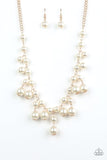 Paparazzi Soon To Be Mrs . Gold Pearl Necklace - Glitzygals5dollarbling Paparazzi Boutique 