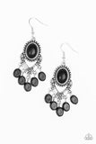 Paparazzi Southern Sandstone - Black Earrings - Glitzygals5dollarbling Paparazzi Boutique 