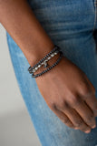 Paparazzi Tour de Tranquility Black Bracelet - Glitzygals5dollarbling Paparazzi Boutique 