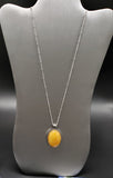 Paparazzi Peaceful Glow Yellow Necklace Exclusive - Glitzygals5dollarbling Paparazzi Boutique 