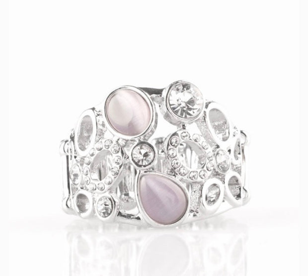 Paparazzi “Summer Yacht” Purple Ring - Glitzygals5dollarbling Paparazzi Boutique 