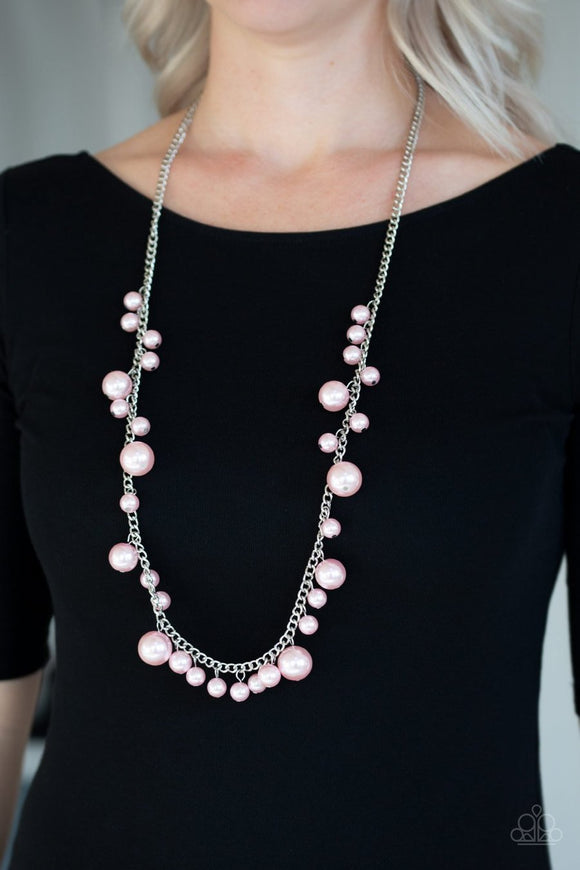 Theres Always Room At the Top - pink - Paparazzi necklace - Glitzygals5dollarbling Paparazzi Boutique 