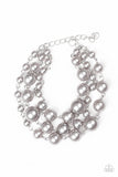 Paparazzi Until The End Of TIMELESS - Silver Pearl Bracelet - Glitzygals5dollarbling Paparazzi Boutique 