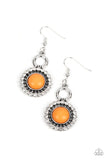 Mojave Mogul Orange ~ Paparazzi Earrings - Glitzygals5dollarbling Paparazzi Boutique 