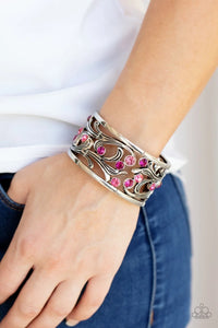 Paparazzi Garden Masquerade Pink Bracelet - Glitzygals5dollarbling Paparazzi Boutique 