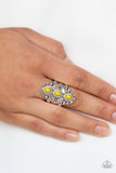 Paparazzi Jewelry Ring Mayan Motif - Yellow - Glitzygals5dollarbling Paparazzi Boutique 