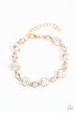 Paparazzi Starstruck Sparkle - Gold Bracelet - Glitzygals5dollarbling Paparazzi Boutique 