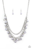 Wait and Sea Silver ~ Paparazzi Necklace - Glitzygals5dollarbling Paparazzi Boutique 
