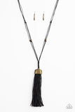 Paparazzi Brush It Off Brass Necklace - Glitzygals5dollarbling Paparazzi Boutique 