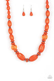 Paparazzi Necklace ~ High Alert - Orange - Glitzygals5dollarbling Paparazzi Boutique 