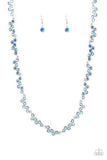 Glowing Admiration Blue ~ Paparazzi Necklace - Glitzygals5dollarbling Paparazzi Boutique 