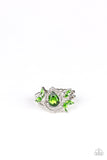 Paparazzi Eden Elegance Green Ring - Glitzygals5dollarbling Paparazzi Boutique 