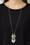 Paparazzi Necklace ~ Summer SOUL-stice - Yellow - Glitzygals5dollarbling Paparazzi Boutique 