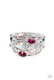 Ethereal Escapade Pink ~ Paparazzi Ring - Glitzygals5dollarbling Paparazzi Boutique 