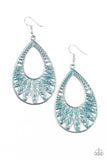 Paparazzi Flamingo Flamenco Blue Earrings - Glitzygals5dollarbling Paparazzi Boutique 