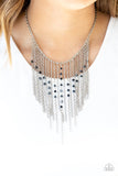 Paparazzi First Class Fringe Blue Necklace - Glitzygals5dollarbling Paparazzi Boutique 