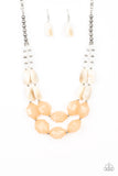 Paparazzi Seacoast Sunset - Brown Necklace - Glitzygals5dollarbling Paparazzi Boutique 