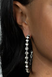 Royal Reveler - black - Paparazzi earrings - Glitzygals5dollarbling Paparazzi Boutique 