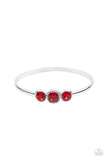 Royal Demands Red ~ Paparazzi Bracelet - Glitzygals5dollarbling Paparazzi Boutique 