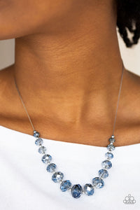 Paparazzi Crystal Carriages Blue Necklace - Glitzygals5dollarbling Paparazzi Boutique 
