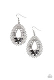 Instant Reflect - silver - Paparazzi earrings - Glitzygals5dollarbling Paparazzi Boutique 