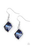 Paparazzi Glow It Up - Blue Earrings - Glitzygals5dollarbling Paparazzi Boutique 