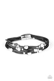 Paparazzi Cut the Cord Black Bracelet Exclusive Summer Pack - Glitzygals5dollarbling Paparazzi Boutique 