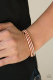 Paparazzi It’s A Stretch Copper Bracelet - Set of Three - Glitzygals5dollarbling Paparazzi Boutique 