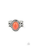 Paparazzi Rings ~ All The Worlds A STAGECOACH - Orange - Glitzygals5dollarbling Paparazzi Boutique 