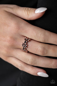 Paparazzi Daisy Dapper Copper Ring - Glitzygals5dollarbling Paparazzi Boutique 