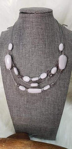 Paparazzi Radiant Reflections Silver Gray Exclusive Necklace - Glitzygals5dollarbling Paparazzi Boutique 